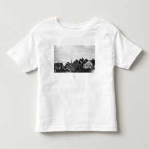 T-shirt Pour Les Tous Petits Nelscott, cottages de l'Orégon sur l'océan