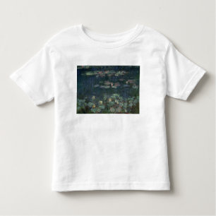 T-shirt Pour Les Tous Petits Nénuphars de Claude Monet   : Réflexions vertes