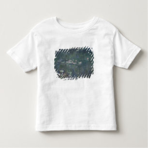 T-shirt Pour Les Tous Petits Nénuphars de Claude Monet   : Réflexions vertes