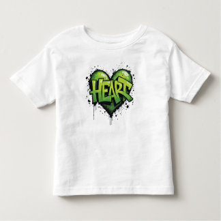T-shirt Pour Les Tous Petits Neon Heartbeat