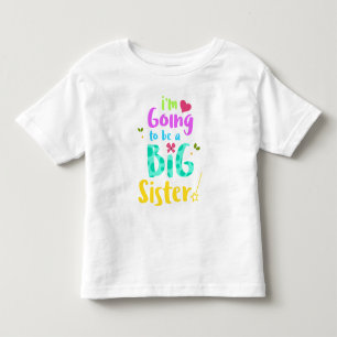 T-shirt Pour Les Tous Petits New Big Soeur Baby Faire-part