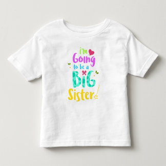 T-shirt Pour Les Tous Petits New Big Soeur Baby Faire-part