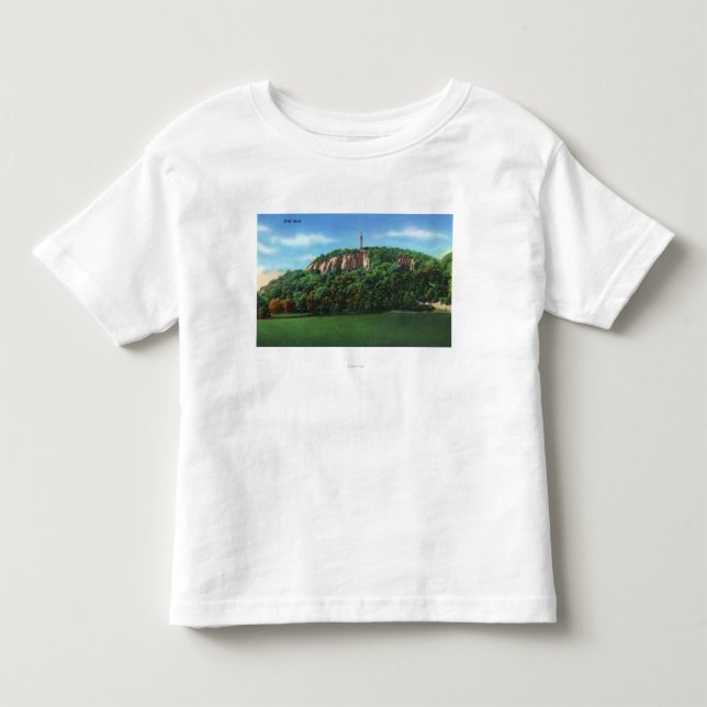 T-shirt Pour Les Tous Petits New Haven, CTView de roche est (Devant)