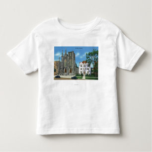 T-shirt Pour Les Tous Petits New Haven, vue de CTExterior de St Mary