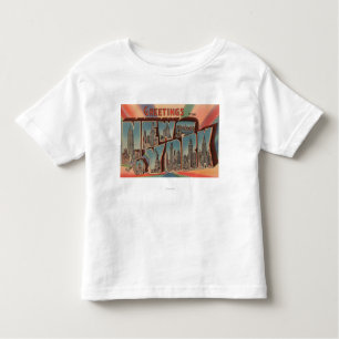 T-shirt Pour Les Tous Petits New York City, New York - grandes scènes 2 de
