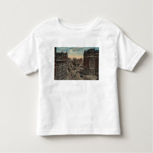 T-shirt Pour Les Tous Petits New York, NY - Broadway et avenue d'Amsterdam