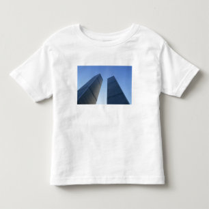 T-shirt Pour Les Tous Petits New York, USA. Vue sur les tours jumelles de