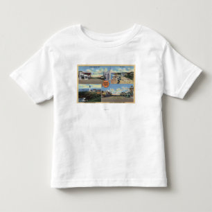 T-shirt Pour Les Tous Petits Newport, Orégon - phare de Yaquina, principal