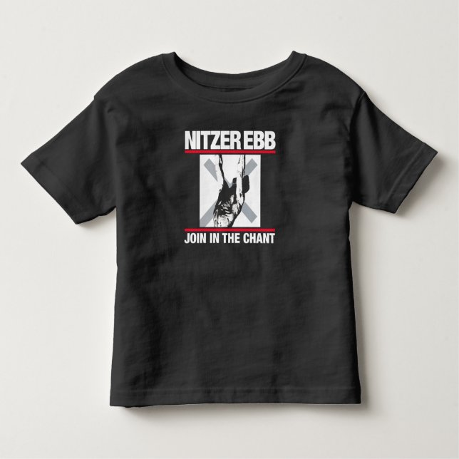 T-shirt Pour Les Tous Petits Nitzer Ebb Rejoignez le Chant (Devant)