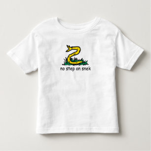 T-shirt Pour Les Tous Petits No step on snek memes