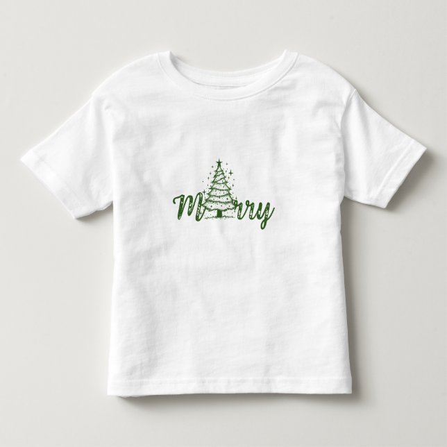 T-shirt Pour Les Tous Petits Noël (Devant)