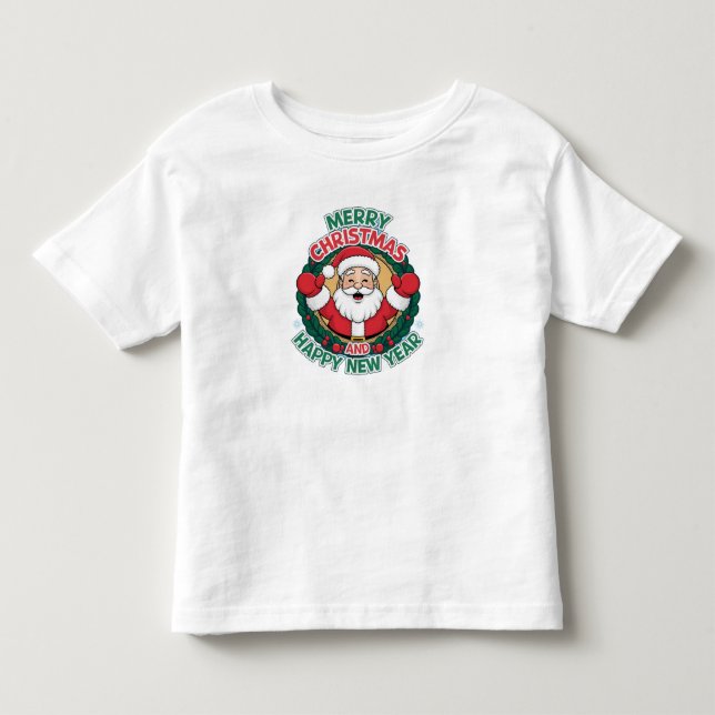 T-shirt Pour Les Tous Petits Noël (Devant)