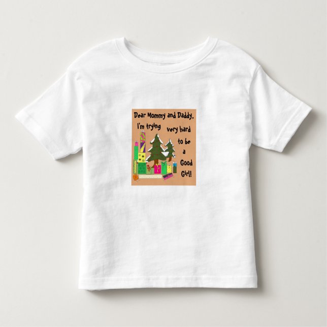 T-shirt Pour Les Tous Petits Noël (Devant)