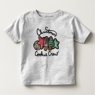 T-shirt Pour Les Tous Petits Noël Cookie Crew Holidays Cookies Family