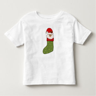 T-shirt Pour Les Tous Petits Noël dans la chaussette
