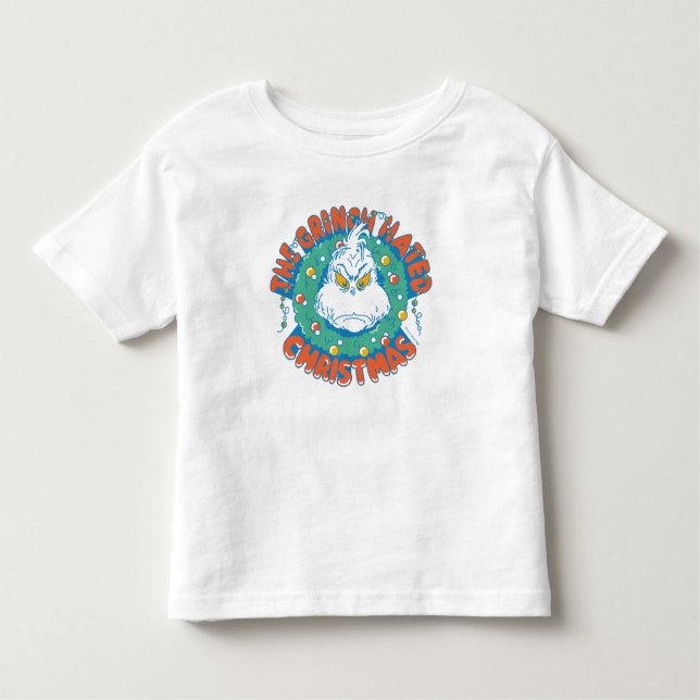 T-shirt Pour Les Tous Petits Noël de Grinch haï (Devant)