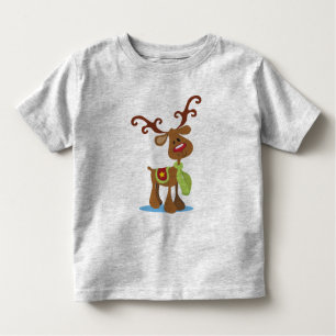 T-shirt Pour Les Tous Petits Noël des très beaux rennes Chemise