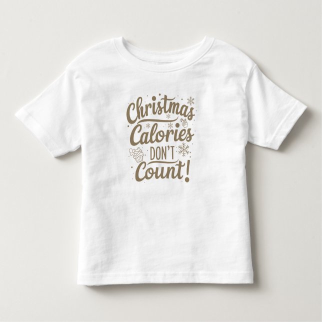 T-shirt Pour Les Tous Petits Noël Nouvel An Chemise bébé | Cadeau pour enfants (Devant)