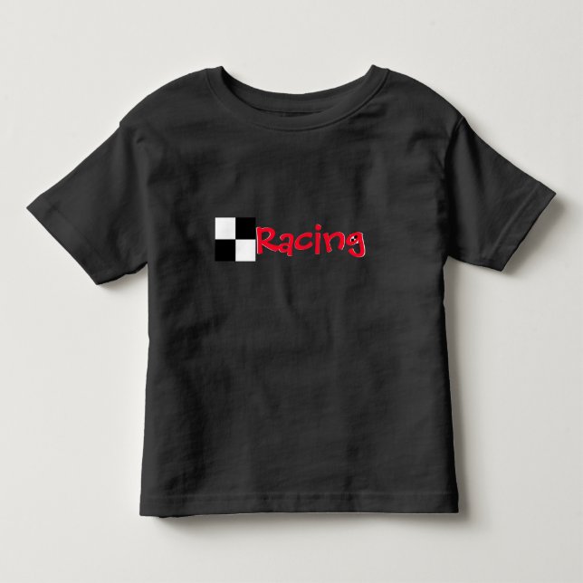 T-shirt Pour Les Tous Petits Noir et blanc coché (Devant)