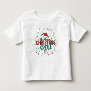 T-shirt Pour Les Tous Petits Nom de correspondance du groupe d'équipes de Noël