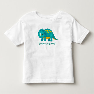 T-shirt Pour Les Tous Petits Nom de votre enfant Dinosaur Design Toddler T-shir