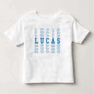 T-shirt Pour Les Tous Petits Nom du garçon personnalisé Lucas