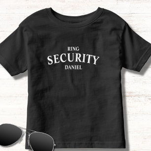 T-shirt Pour Les Tous Petits Nom du porteur de l'anneau de sécurité