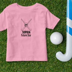 T-shirt Pour Les Tous Petits Nombre personnalisé du Jersey de nom d'équipe de