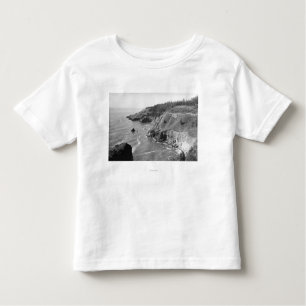 T-shirt Pour Les Tous Petits Nord de côte de l'Orégon de regard de cap