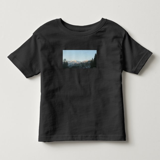 T-shirt Pour Les Tous Petits Northern Rocky Mountain Forest  (Devant)