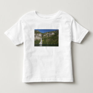 T-shirt Pour Les Tous Petits Norvège, Geirangerfjord (UNESCO), Geiranger.