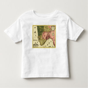 T-shirt Pour Les Tous Petits NorwayPanoramic MapNorway