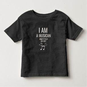 T-shirt Pour Les Tous Petits Notes musicales pour un musicien amusant Humour