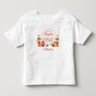T-shirt Pour Les Tous Petits Notre Petit Citrouille a Un An pour son Premier An