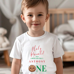 T-shirt Pour Les Tous Petits Notre petite boulette a un an Première fête d'anni