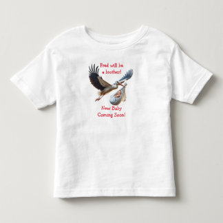 T-shirt Pour Les Tous Petits Nouveau bébé, annonce amusante de grand frère ou g