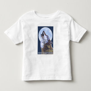 T-shirt Pour Les Tous Petits Nouveau loup de HampshireHowling