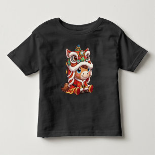 T-shirt Pour Les Tous Petits Nouvel An Chinois Cheval 2026 Zodiaque