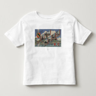 T-shirt Pour Les Tous Petits Nouvelle Berne, la Caroline du Nord - grandes