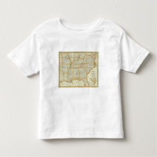 T-shirt Pour Les Tous Petits Nouvelle carte topographique de la guerre de