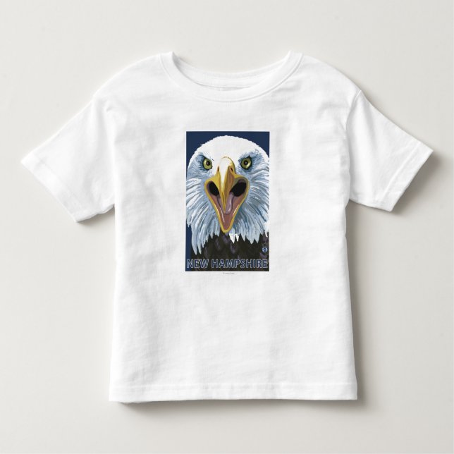 T-shirt Pour Les Tous Petits Nouvelle de HampshireEagle fin (Devant)