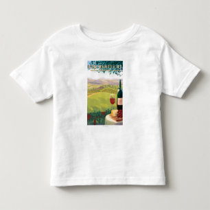 T-shirt Pour Les Tous Petits Nouvelle scène de pays de HampshireWine