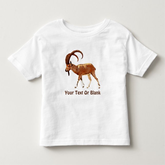 T-shirt Pour Les Tous Petits Nubian Ibex - Ein Gedi (Devant)