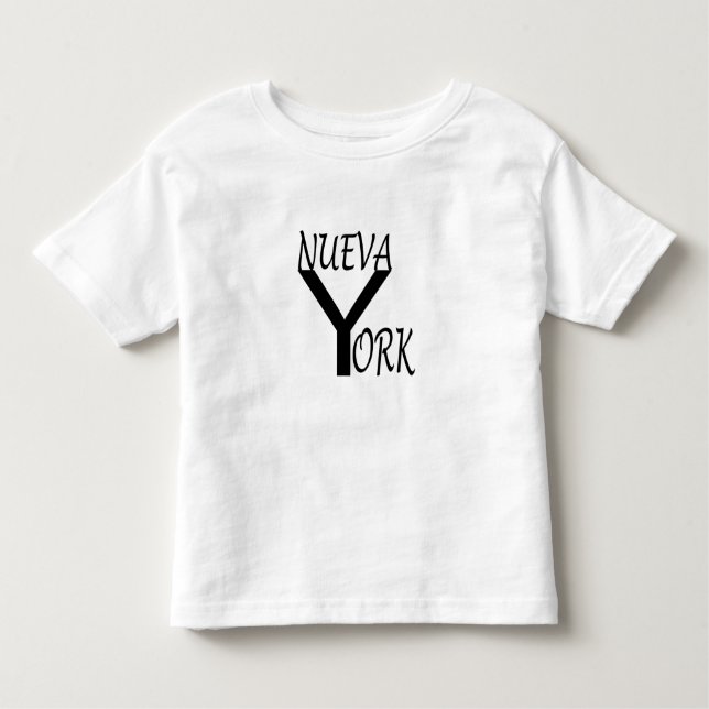 T-SHIRT POUR LES TOUS PETITS NUEVA YORK. (Devant)