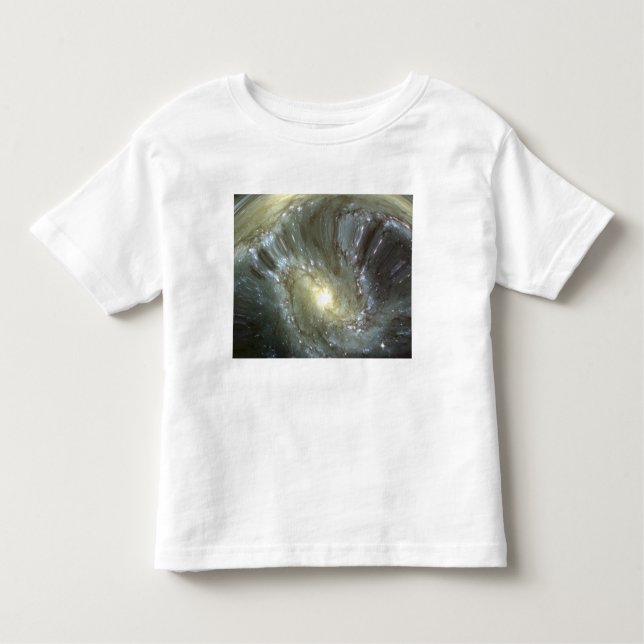 T-shirt Pour Les Tous Petits numériquement galaxie modifiée (Devant)