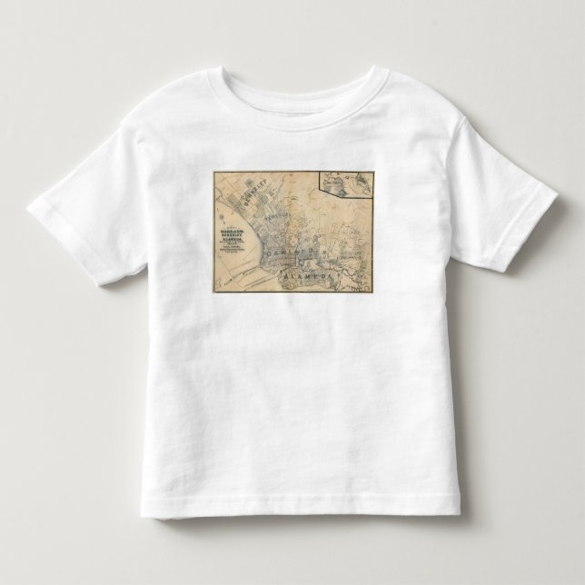 T-shirt Pour Les Tous Petits Oakland, Berkeley, Alameda (Devant)