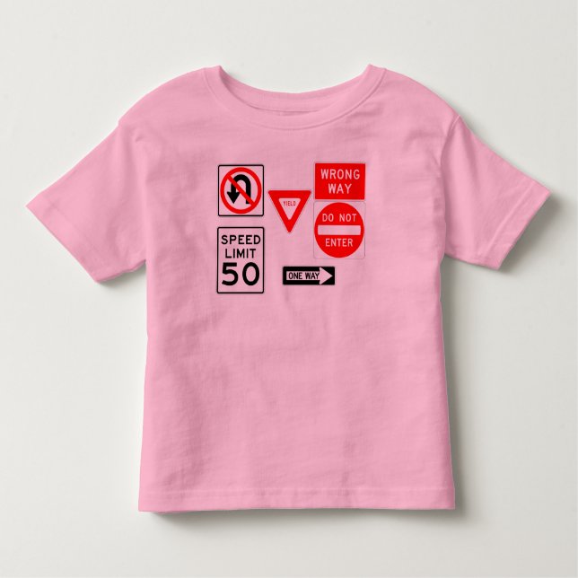 T-shirt Pour Les Tous Petits Obéissez vos signes (Devant)
