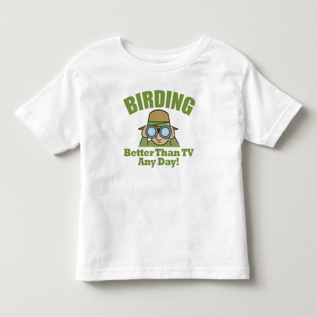 T-shirt Pour Les Tous Petits Observation d'oiseaux (Devant)