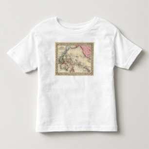 T-shirt Pour Les Tous Petits Oceanica, îles de sandwich