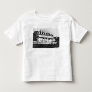 T-shirt Pour Les Tous Petits Oceanlake, vue de l'Orégon de l'auberge de